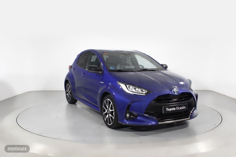 Azul Usado 2021 Toyota Yaris Style Berlina | 20.300 € (Precio justo) - Imagen 1/4