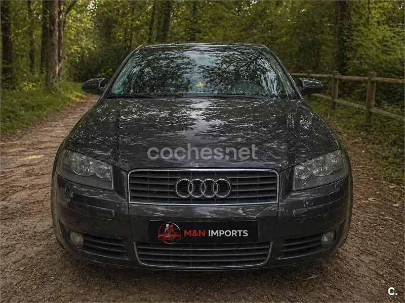 Usado Audi A3 Ambiente 102 CV (75 kW) 2004 Negro Utilitario