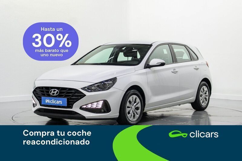 Blanco Usado 2022 Hyundai i30 Berlina | 15.990 € (Precio justo) - Imagen 1/4