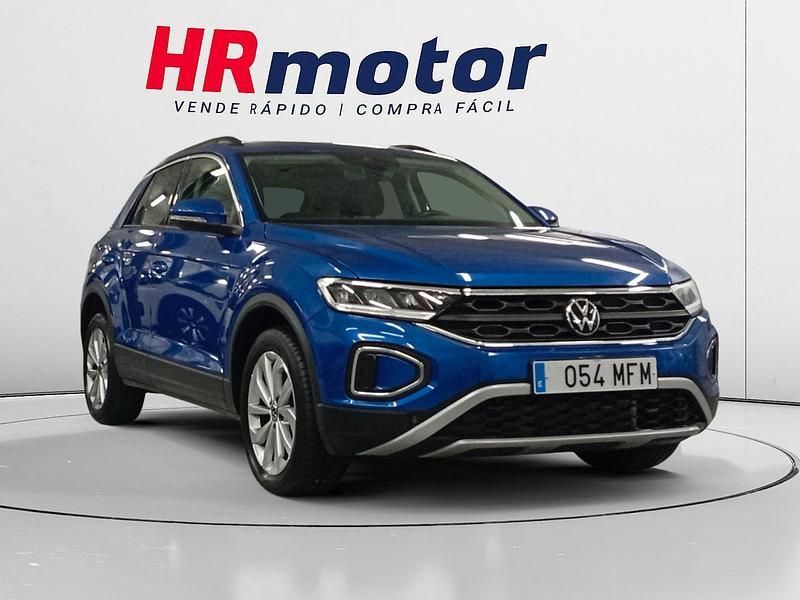 Azul Usado 2023 VW T-Roc Life SUV | 23.490 € (Precio justo) - Imagen 1/4
