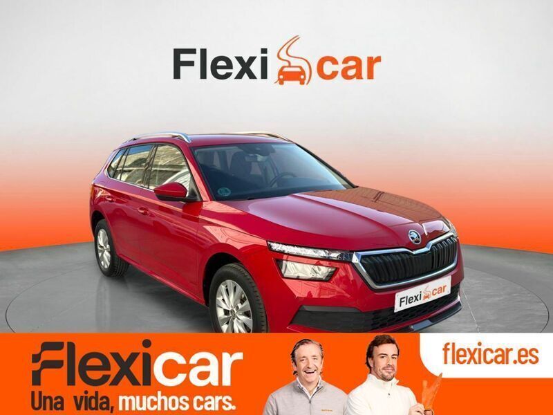 Rojo Usado 2021 Skoda Kamiq Ambition SUV | 16.390 € (Precio justo) - Imagen 1/4