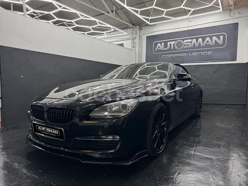 Usado BMW 640 Cabriolet 320 CV (235 kW) 2014 Negro Descapotable