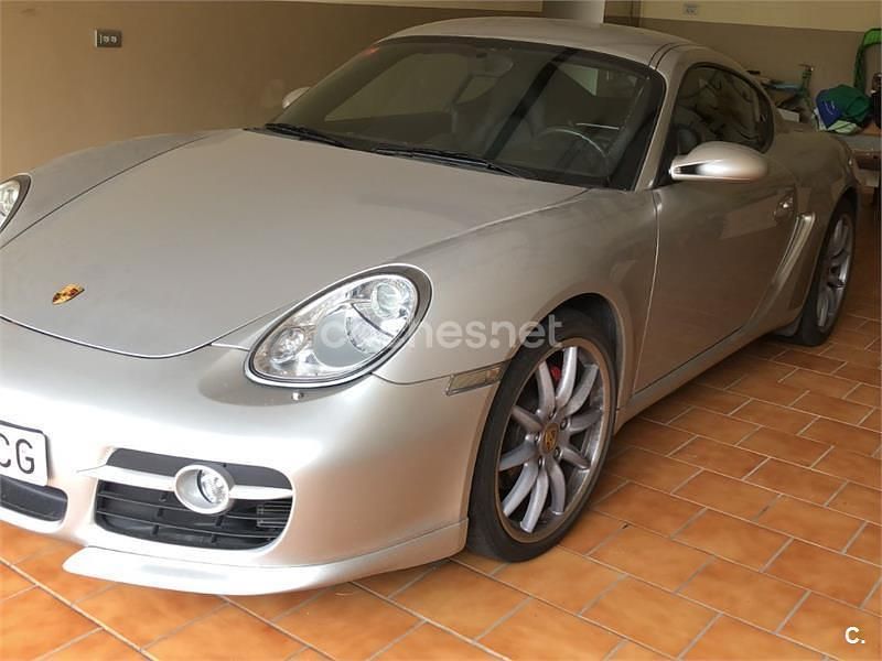 Usado Porsche Cayman S 320 CV (235 kW) 2010 Gris / plata Coupe