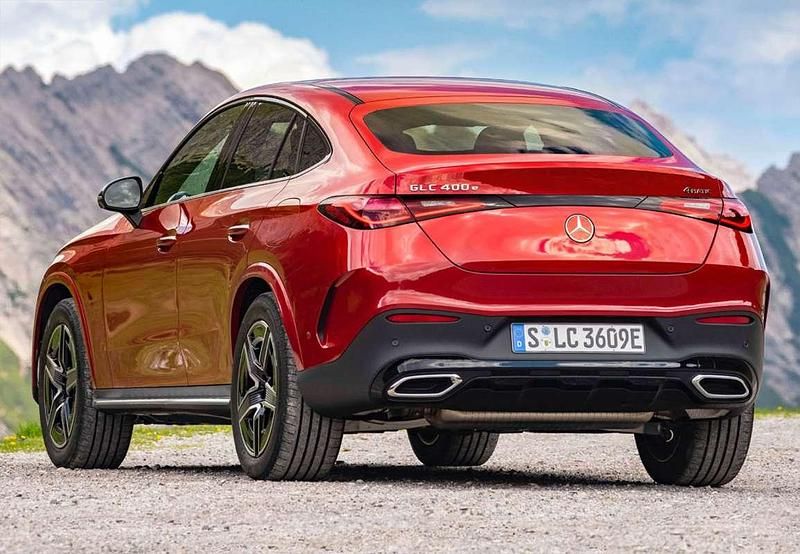 Usado Mercedes GLC220 197 CV (144 kW) 2023 Gris Coupe