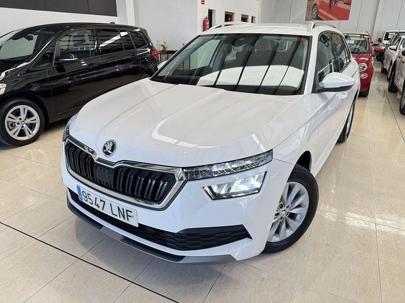 Blanco Usado 2021 Skoda Kamiq Ambition SUV | 18.899 € (Precio justo) - Imagen 1/4