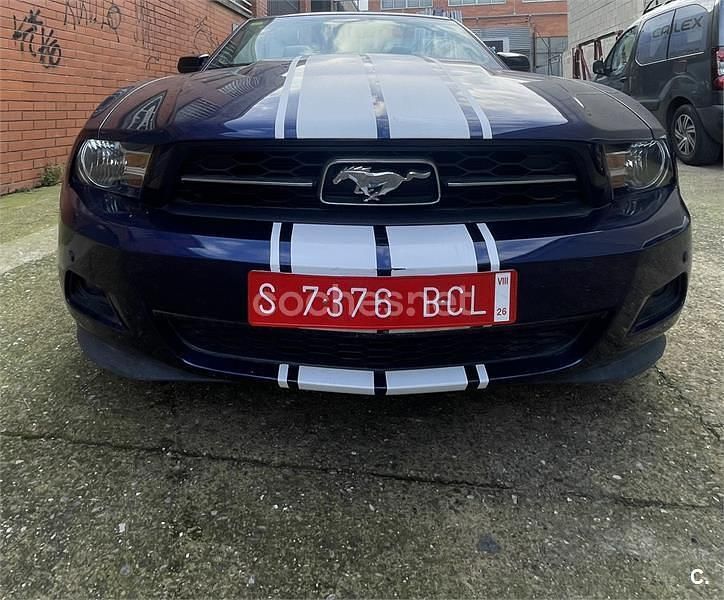 Usado Ford Mustang GT 418 CV (307 kW) 2015 Azul Descapotable