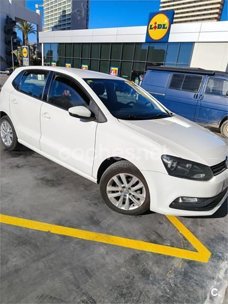 Usado VW Polo 95 CV (69 kW) 2016 Blanco Berlina