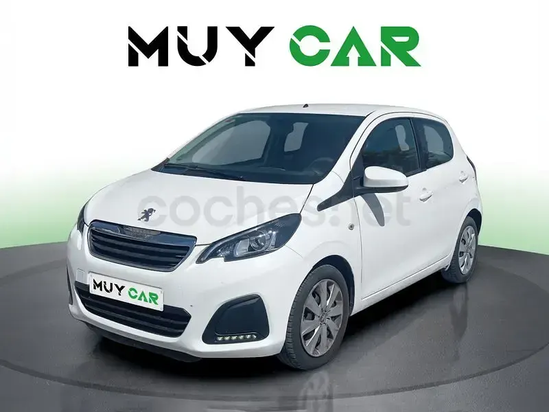 Usado Peugeot 108 Allure 82 CV (60 kW) 2017 Blanco Utilitario