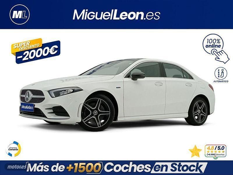 Blanco Usado 2022 Mercedes A250 Berlina | 28.985 € (Precio justo) - Imagen 1/4