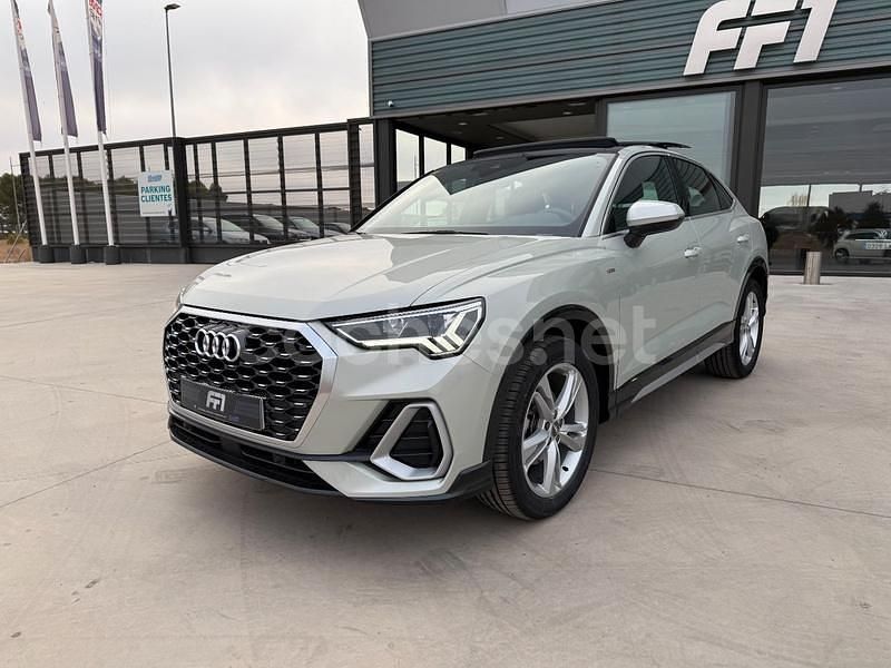 Gris / plata Usado 2020 Audi Q3 Sportback S-Line SUV | 36.490 € (Un poco caro) - Imagen 1/4