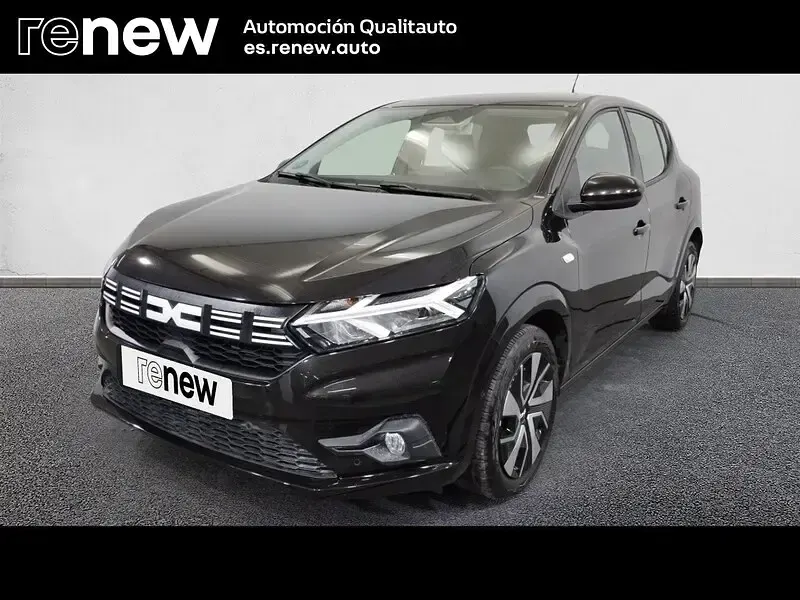 Usado Dacia Sandero Expression 100 CV (73 kW) 2025 Negro Berlina