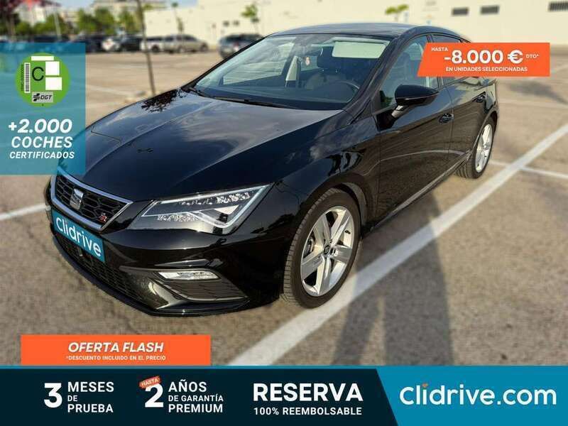 Negro Usado 2019 Seat Leon FR Utilitario | 17.490 € (Buen precio) - Imagen 1/3