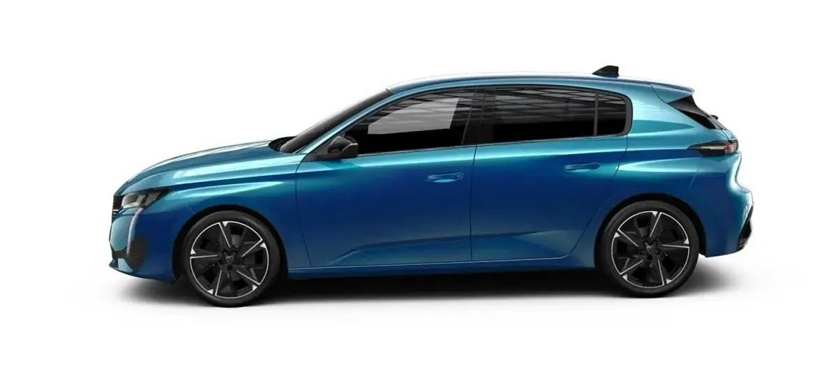 Nuevo Peugeot e-308 Allure 114 kW (156 CV) 2025 Azul claro Utilitario