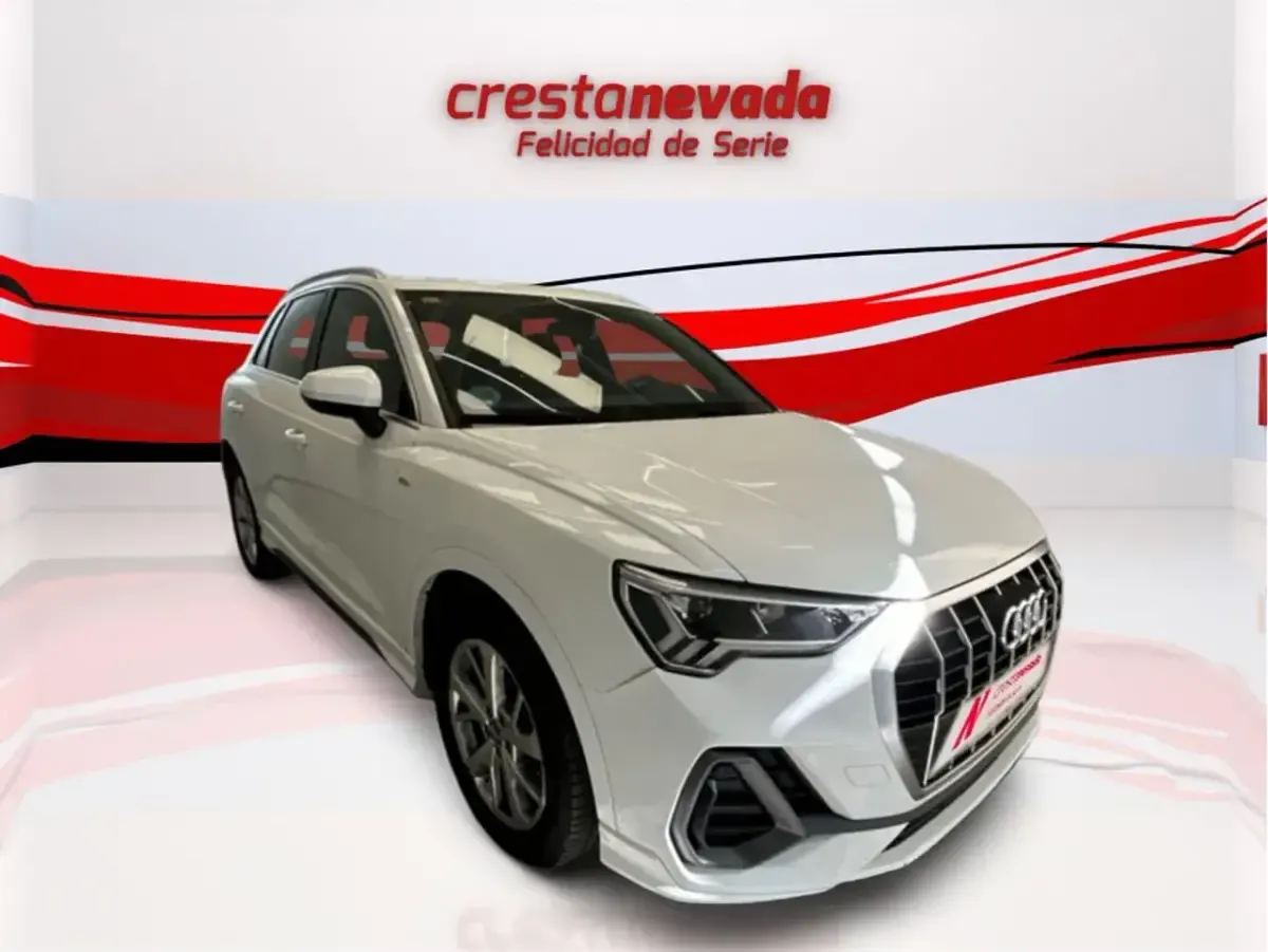 Usado Audi Q3 S-Line 150 CV (110 kW) 2019 Blanco SUV