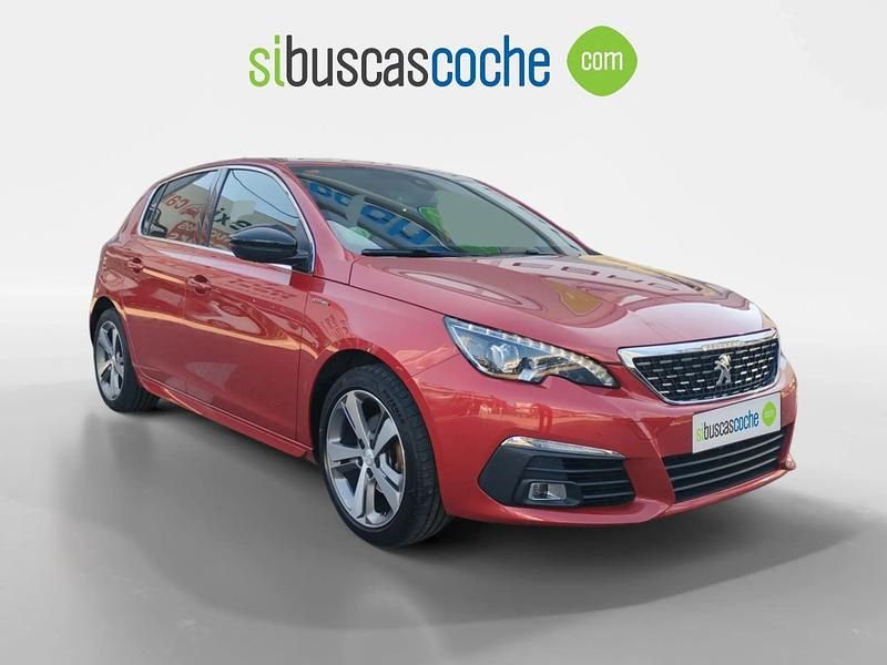 Granate Usado 2019 Peugeot 308 GT-line | 12.990 € (Precio justo) - Imagen 1/4