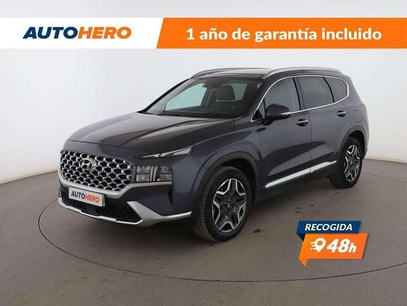 Gris Usado 2021 Hyundai Santa Fe SUV | 31.047 € (Un poco caro) - Imagen 1/3
