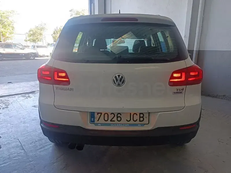 Begagnad VW Tiguan 110 HK (80 kW) 2015 Vit SUV