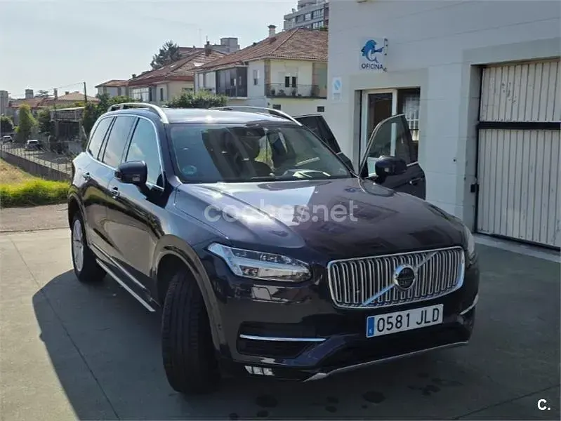 Usado Volvo XC90 Momentum 235 CV (172 kW) 2016 Azul SUV