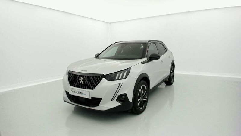 Blanco nacarado / negro Usado 2022 Peugeot 2008 GTi SUV | 16.550 € (Buen precio) - Imagen 1/4