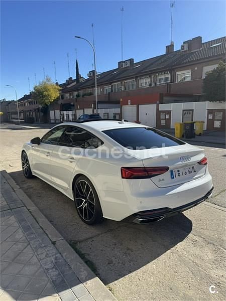 Usado Audi A5 Sportback Sport 163 CV (119 kW) 2020 Blanco Utilitario