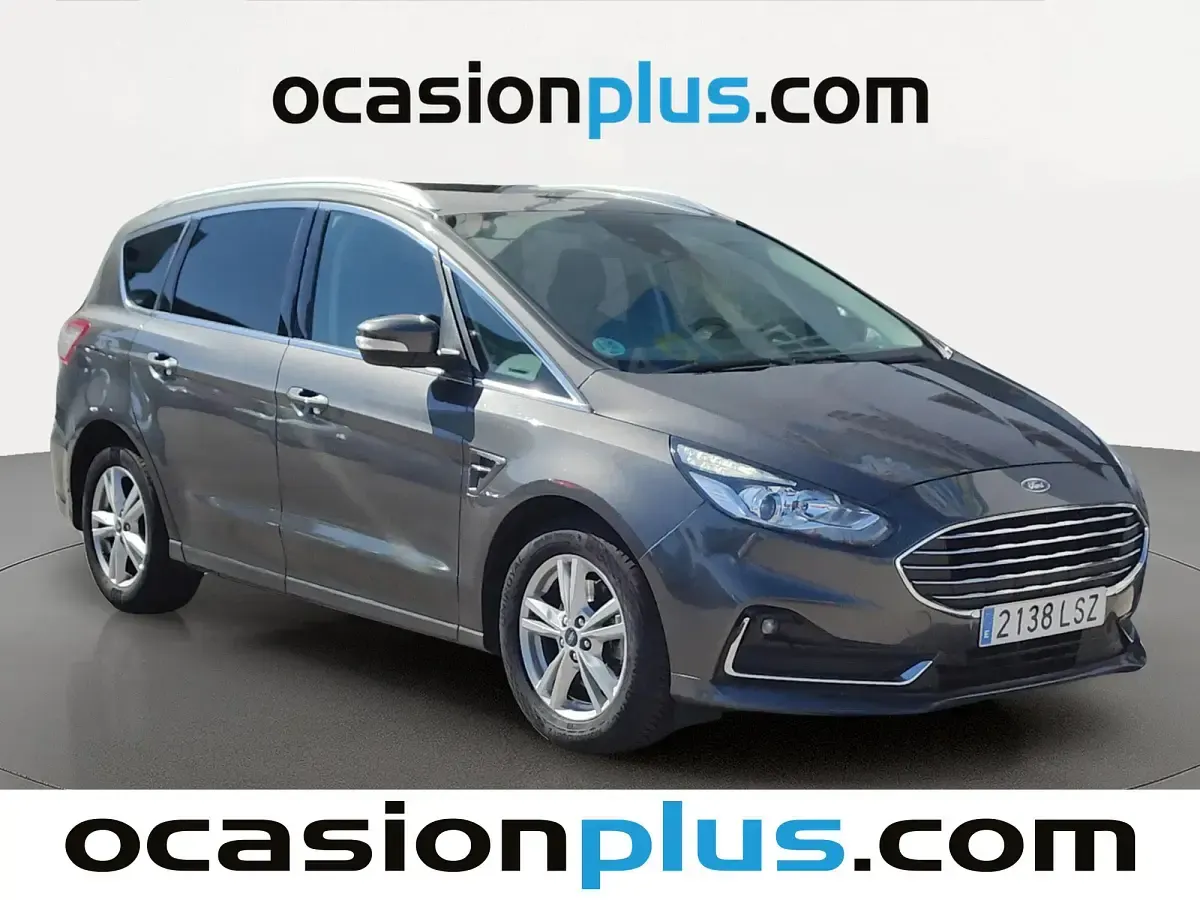 Usado Ford S-MAX Titanium 150 CV (110 kW) 2021 Gris Monovolumen