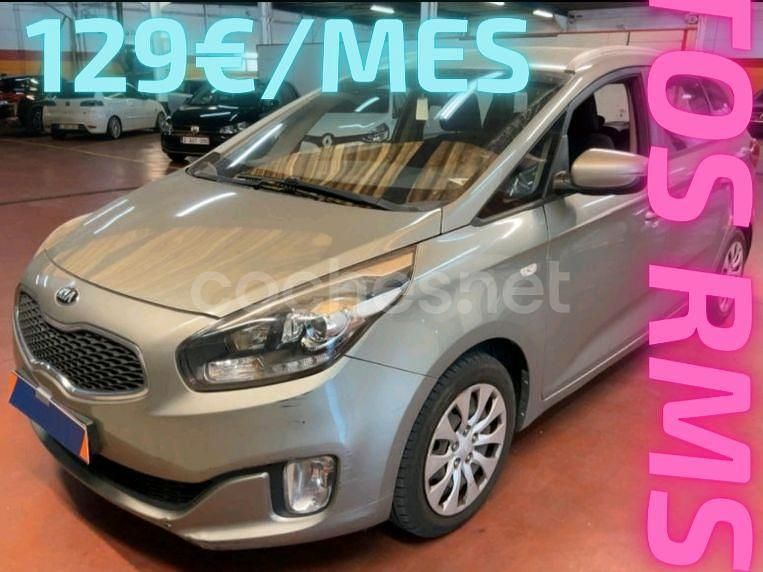 Gris / plata Usado 2014 Kia Carens Monovolumen | 7499 € (Precio justo) - Imagen 1/4