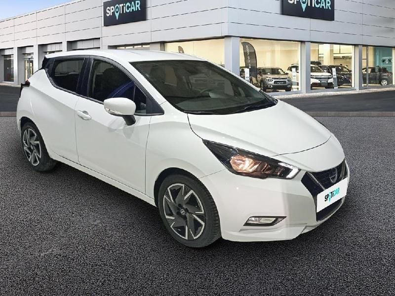 Usado Nissan Micra Acenta 92 CV (67 kW) 2022 Blanco Utilitario