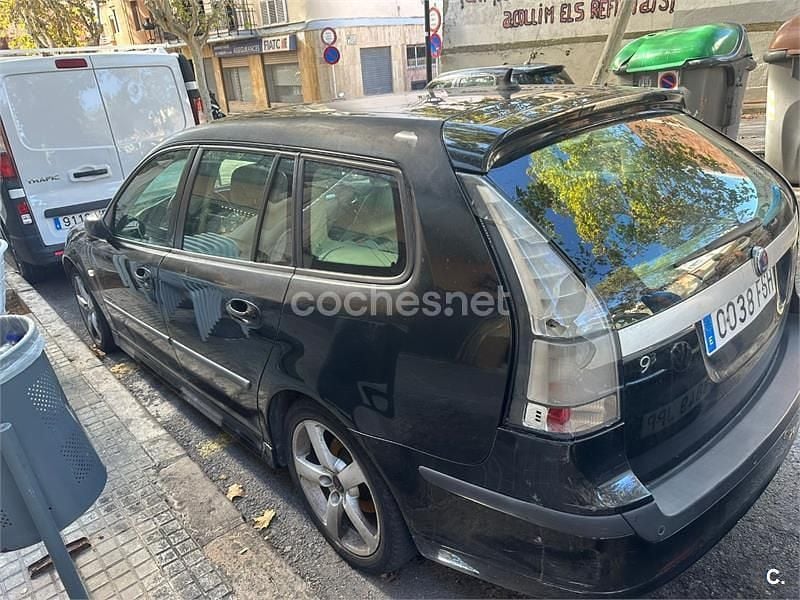 Usado Saab 9-3 Vector 150 CV (110 kW) 2007 Negro Utilitario