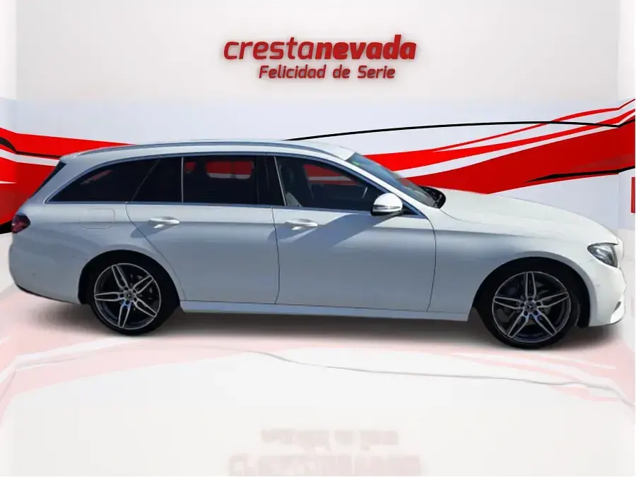 Usado Mercedes E220 194 CV (142 kW) 2019 Blanco Familiar