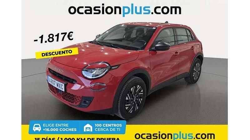 Rojo Usado 2024 Fiat 600 SUV | 18.173 € (Super precio) - Imagen 1/4