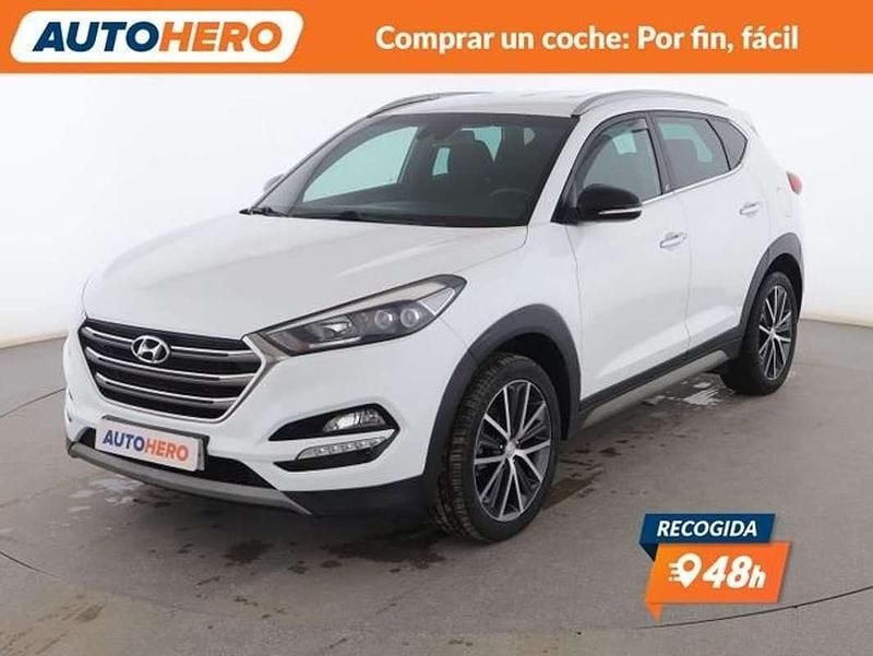 Blanco Usado 2018 Hyundai Tucson GO! SUV | 15.142 € (Buen precio) - Imagen 1/3