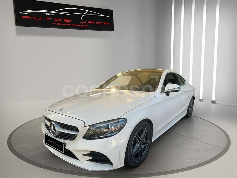 Blanco Usado 2020 Mercedes C220 Coupe | 34.900 € (Precio justo) - Imagen 1/4