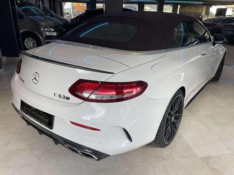 Usado Mercedes C63 AMG AMG 510 CV (375 kW) 2017 Blanco Descapotable