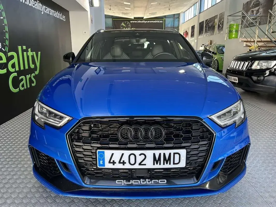 Usado Audi RS3 Sportback 400 CV (294 kW) 2020 Azul Utilitario