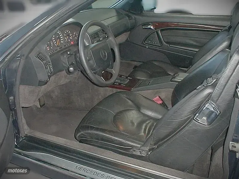 Usado Mercedes SL320 231 CV (169 kW) 1996 Negro Descapotable