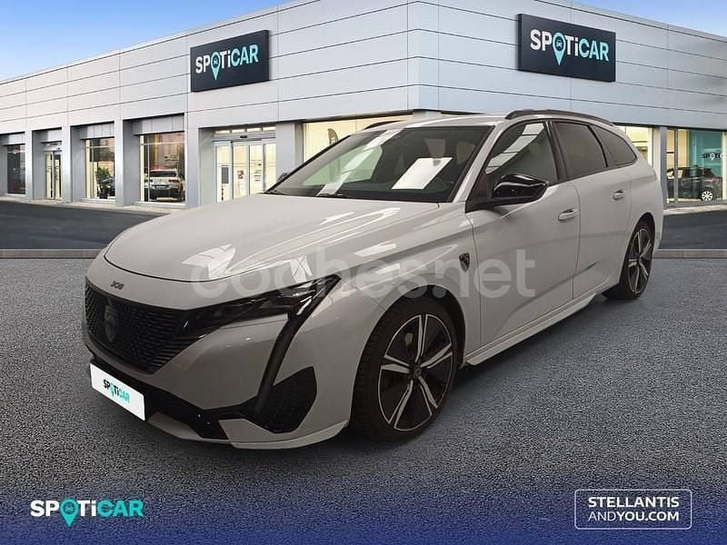 Blanco Usado 2023 Peugeot 308 GT Familiar | 21.900 € (Buen precio) - Imagen 1/4