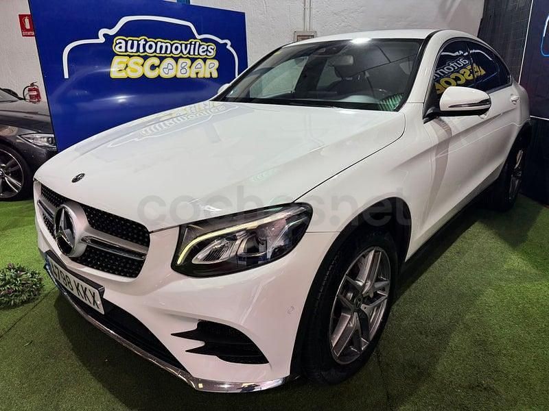 Usado Mercedes GLC220 170 CV (125 kW) 2018 Blanco Coupe