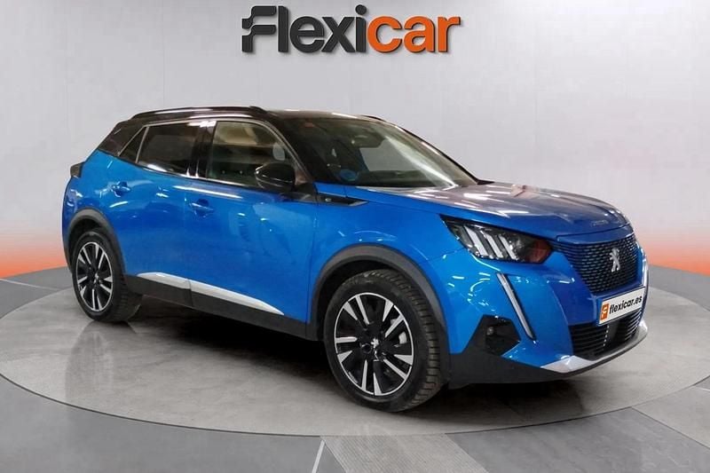 Azul Usado 2020 Peugeot e-2008 GT SUV | 16.490 € (Precio justo) - Imagen 1/4