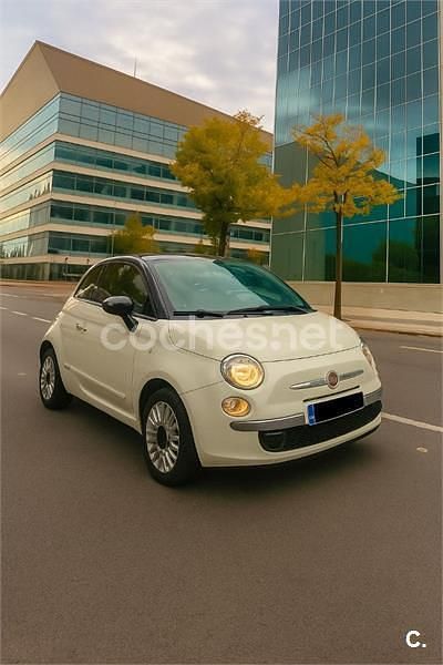 Blanco Usado 2013 Fiat 500 Lounge Berlina | 8990 € (Un poco caro) - Imagen 1/4