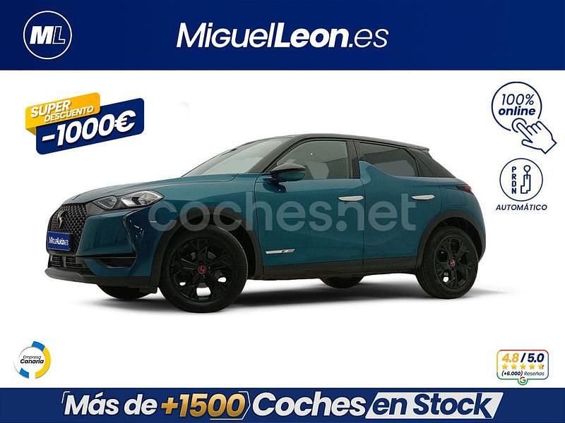 Usado DS Automobiles DS3 Performance 130 CV (95 kW) 2022 Azul SUV