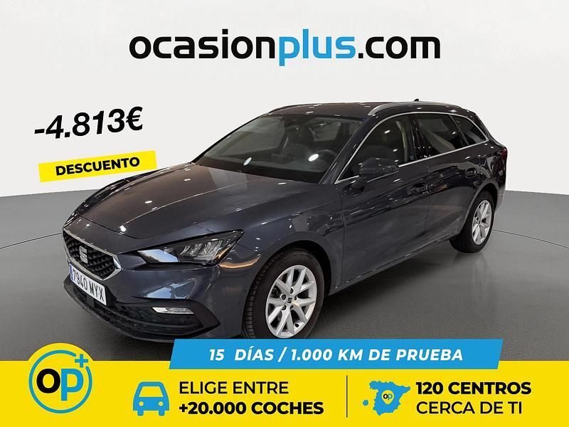 Usado Seat Leon Style 116 CV (85 kW) 2025 Gris Familiar