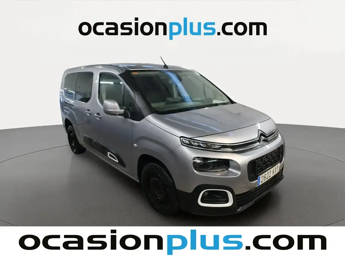 Usado Citroën Berlingo Feel 130 HP (95 kW) 2019 Cinzento Monovolume