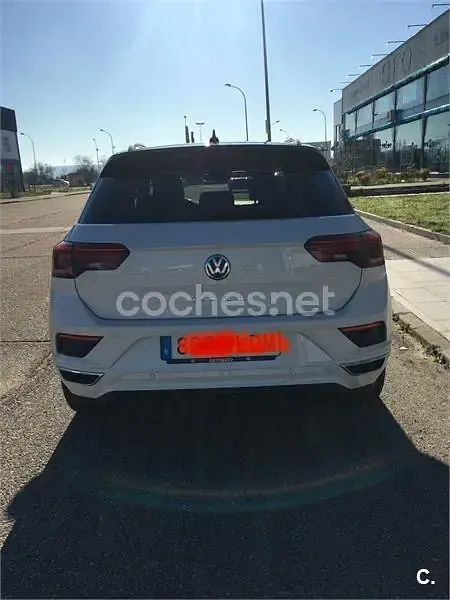 Usado VW T-Roc Sportline 150 CV (110 kW) 2019 Blanco SUV