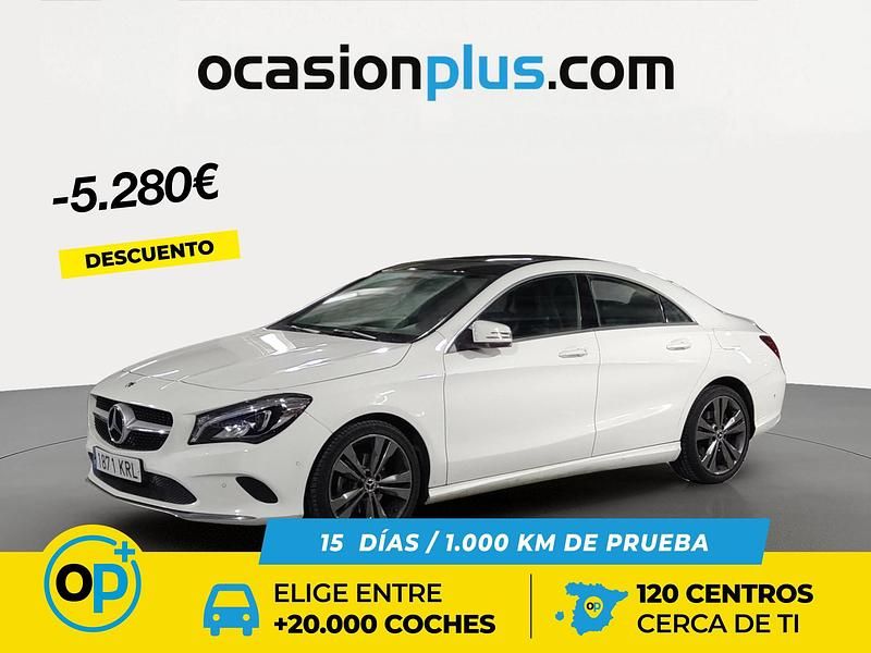 Blanco Usado 2018 Mercedes CLA200 Berlina | 22.450 € (Buen precio) - Imagen 1/4