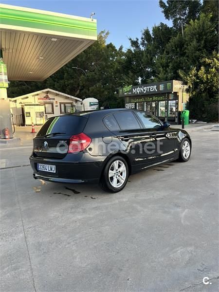 Usado BMW 118 143 CV (105 kW) 2008 Negro Utilitario