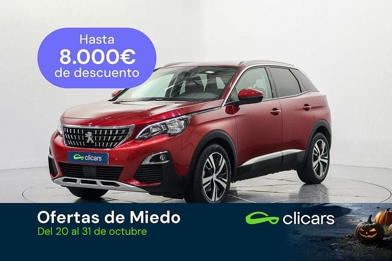 Rojo Usado 2018 Peugeot 3008 Allure SUV | 14.990 € (Precio justo) - Imagen 1/4