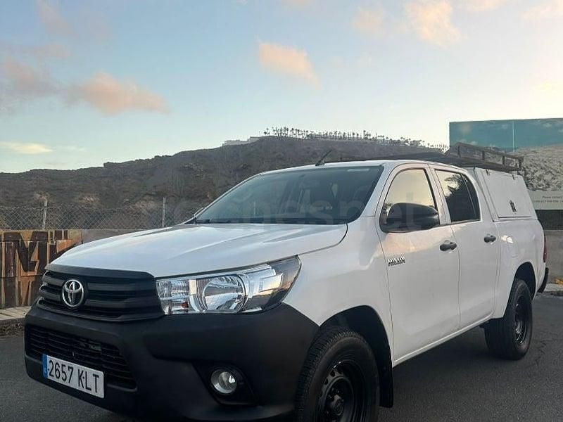 Usado Toyota HiLux 150 CV (110 kW) 2019 Blanco Recogida