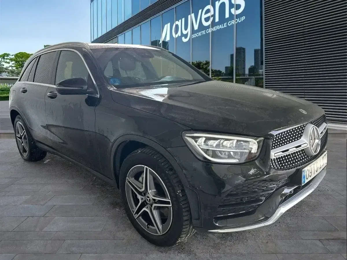 Usado Mercedes GLC300 306 CV (225 kW) 2022 Negro SUV