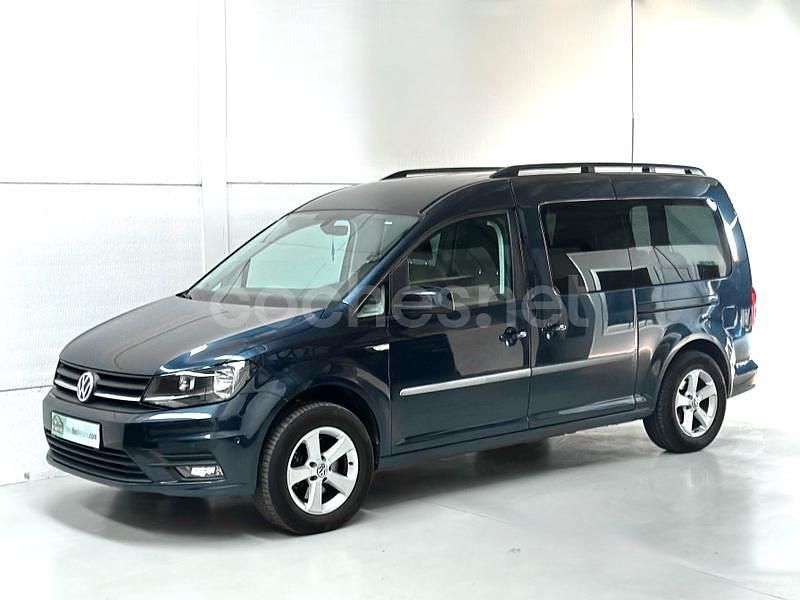 Azul Usado 2017 VW Caddy Maxi Trendline Monovolumen | 17.990 € - Imagen 1/4