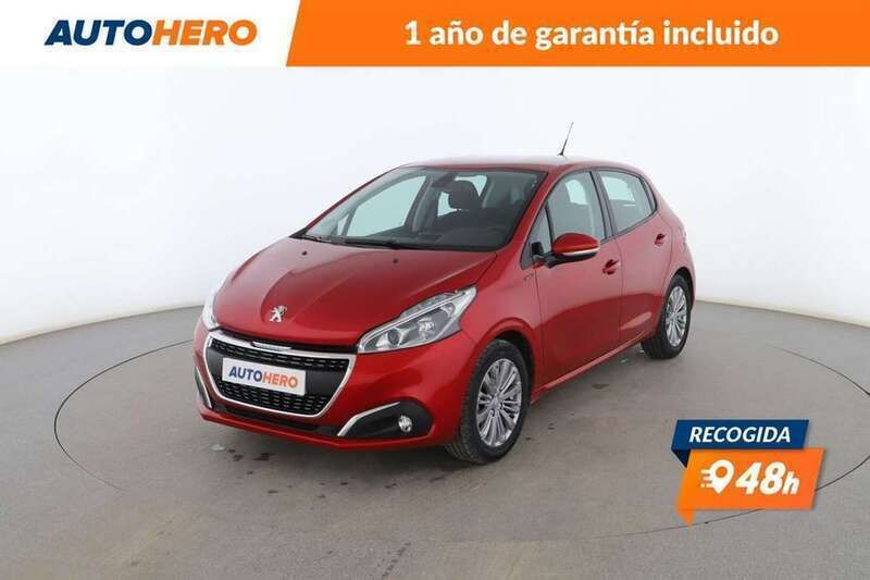 Rojo Usado 2018 Peugeot 208 Signature Sky Utilitario | 8799 € (Buen precio) - Imagen 1/3